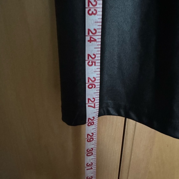 Black Corset Style Dress with Spaghetti Straps - Picture 5 of 7